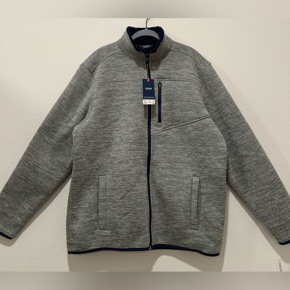 Izod, Gray lightweight Jacket